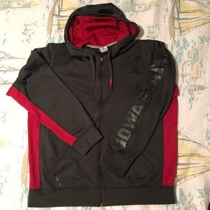 IOWA STATE Therma-Fit Mens Nike zip up